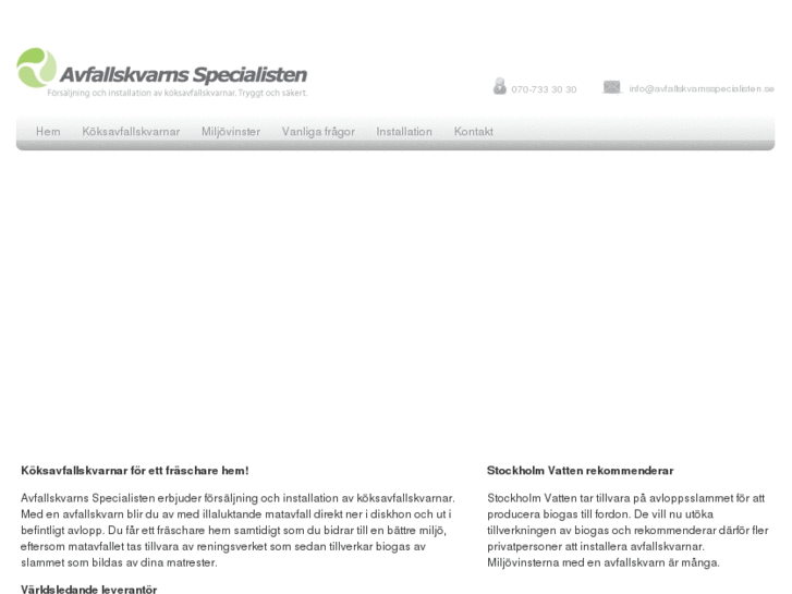 www.avfallskvarnsspecialisten.com