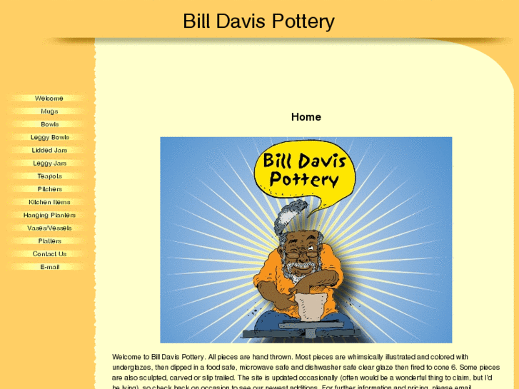 www.billdavispottery.com