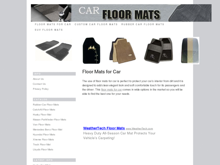 www.floormatsforcar.org