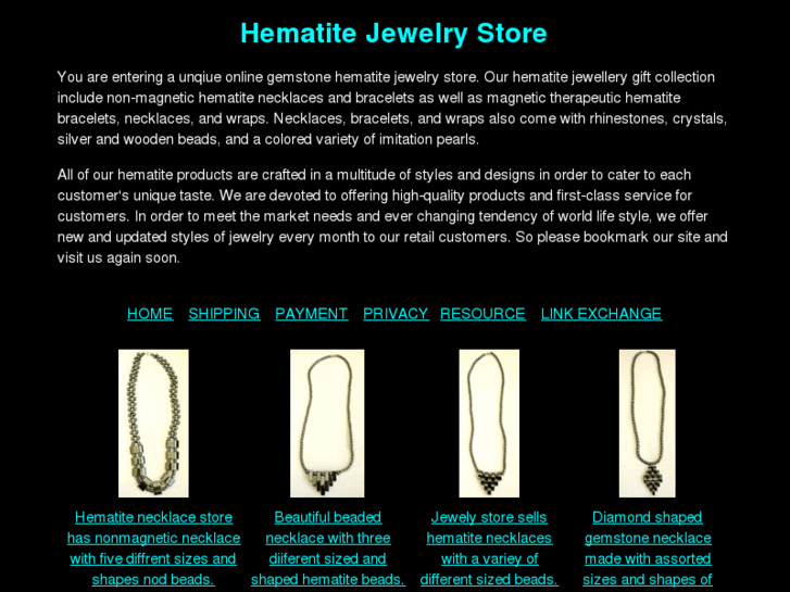 www.hematitejewelrystore.com