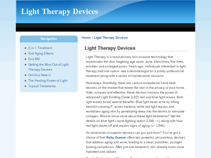 www.lighttherapydevices.com