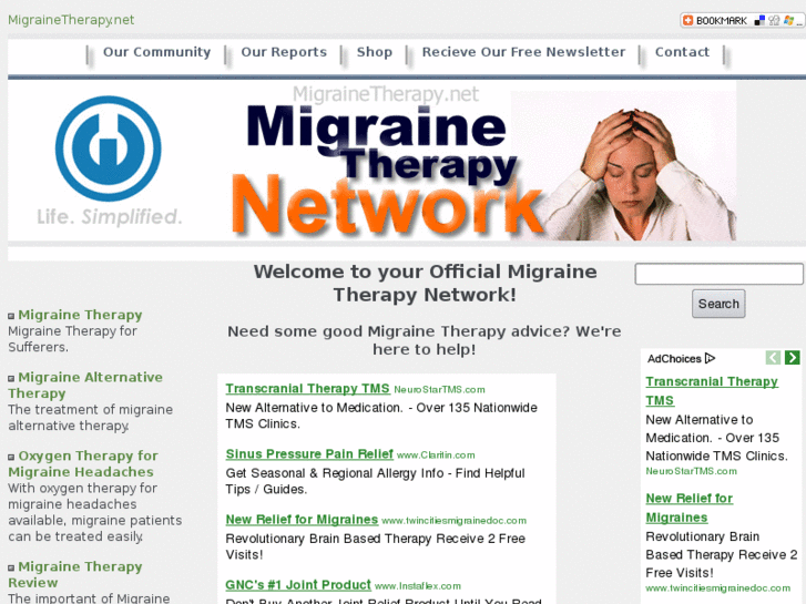 www.migrainetherapy.net