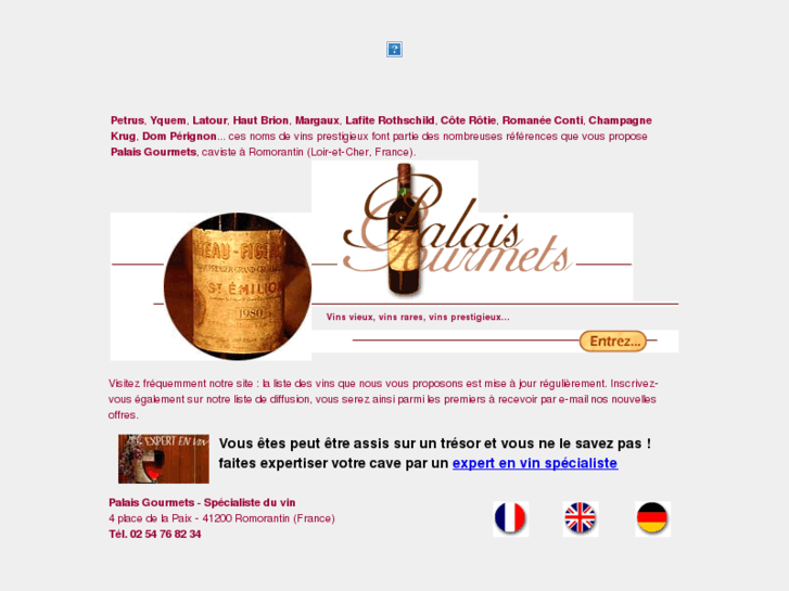 www.palaisgourmets.fr