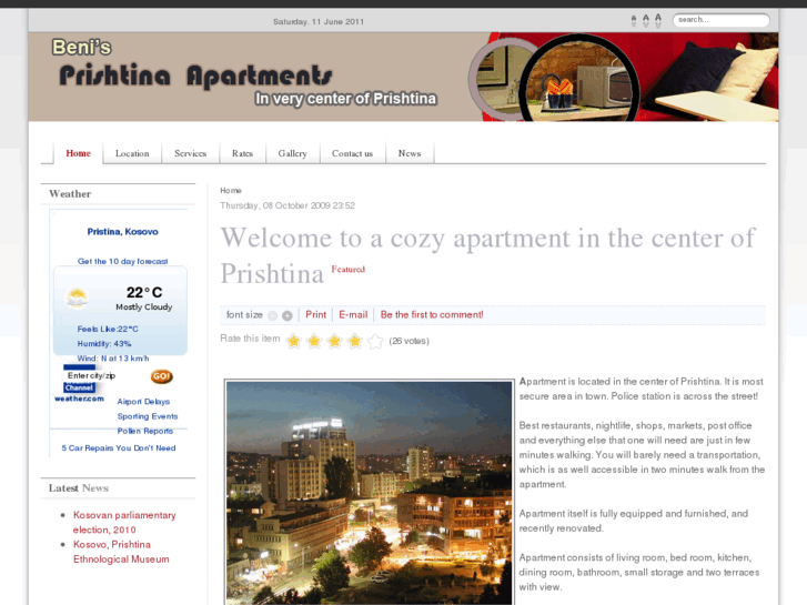 www.prishtina-apartments.com