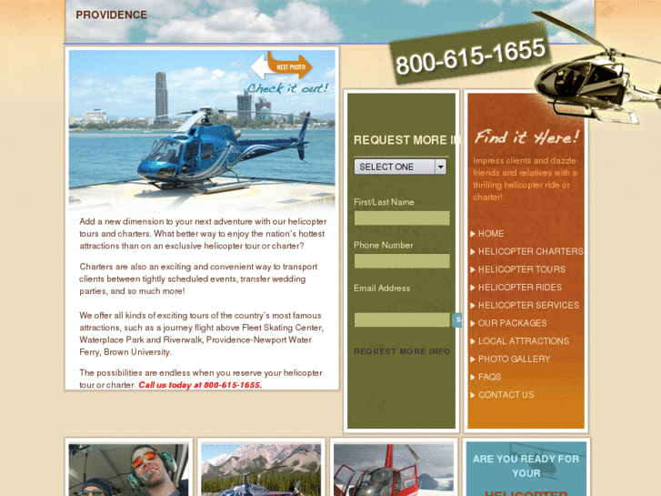 www.providencehelicoptercharters.com