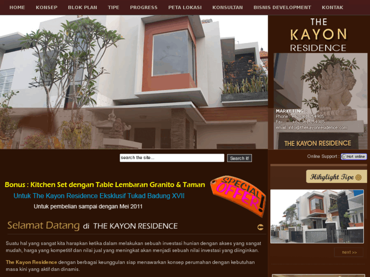 www.thekayonresidence.com