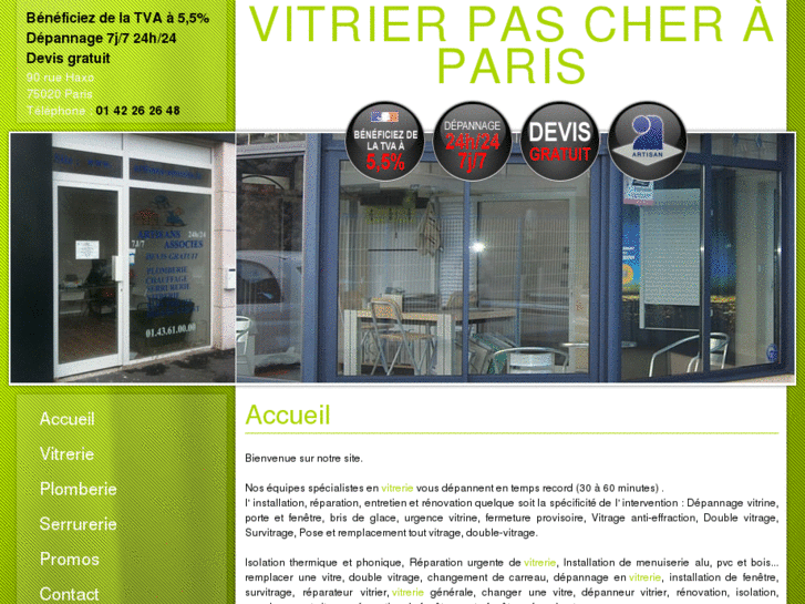 www.vitrier-pas-cher-a-paris.com