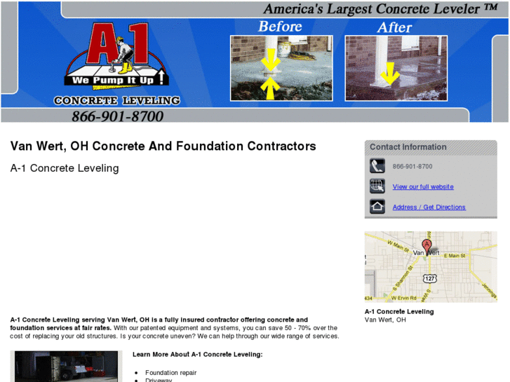 www.a1concretevanwert.com