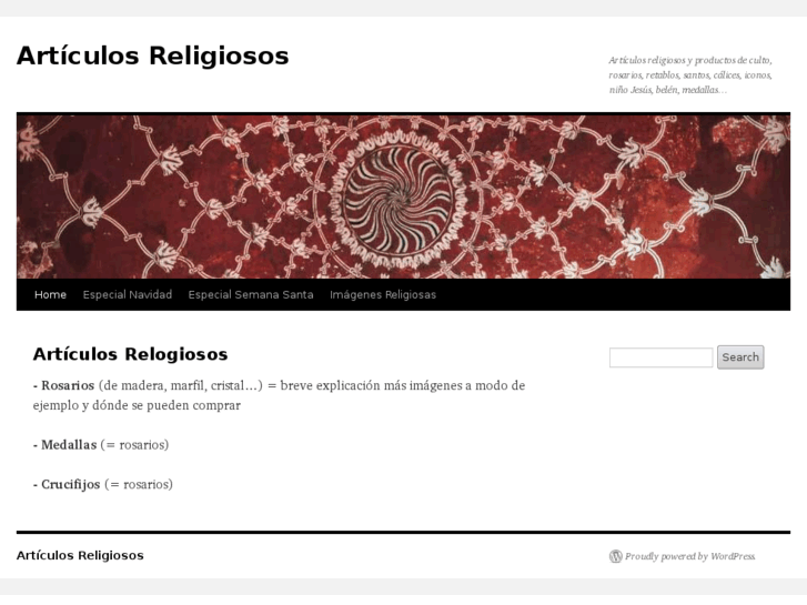 www.articulosreligiosos.com.es