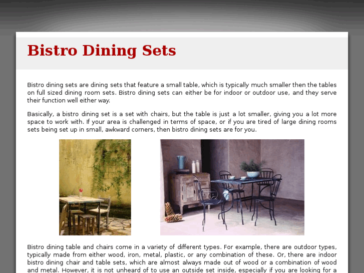 www.bistrodiningsets.com