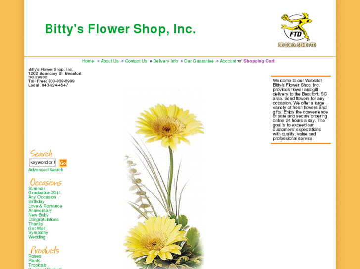 www.bittysflowershop.net