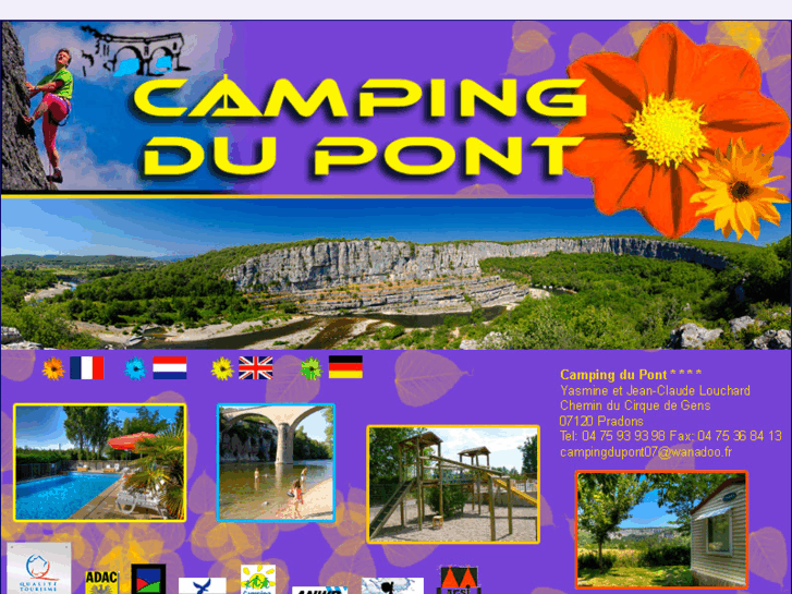 www.campingdupontardeche.com