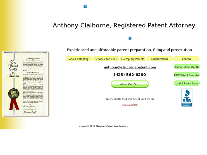 www.claibornepatent.com