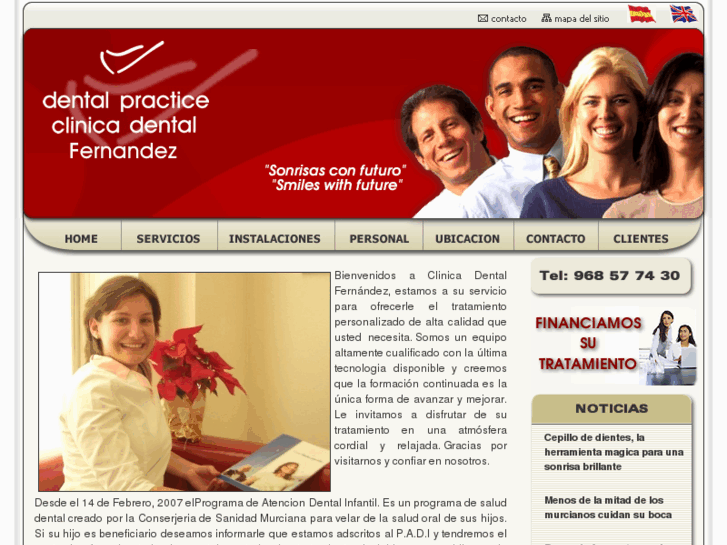 www.clinicadentalfernandez.com