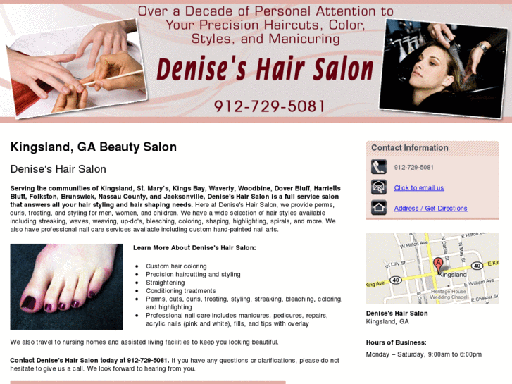 www.denisesbeautysalonga.com