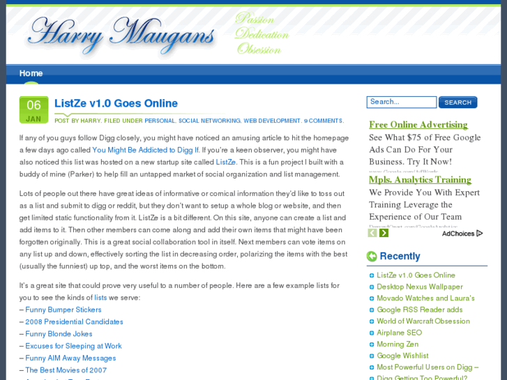 www.harrymaugans.com