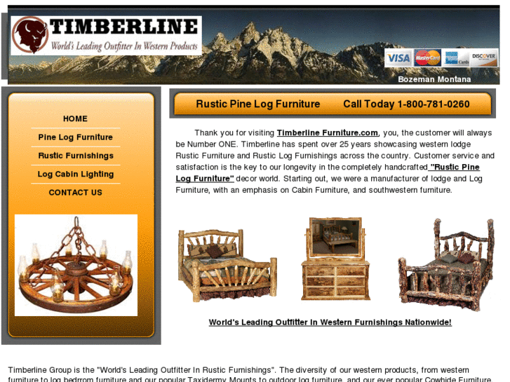 www.rusticpinelogfurniture.com