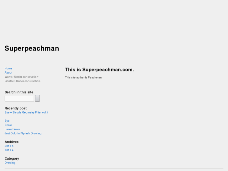 www.superpeachman.com