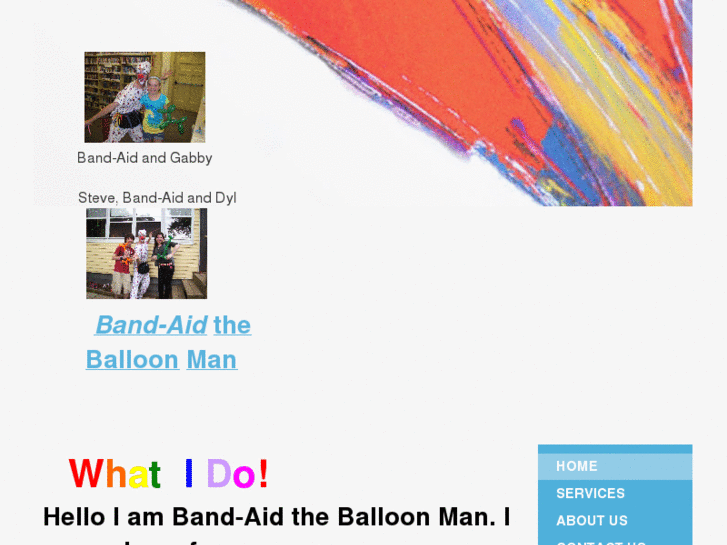 www.band-aidtheballoonman.com