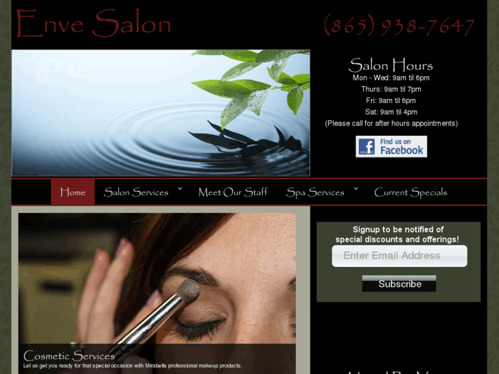 www.envehairsalon.com