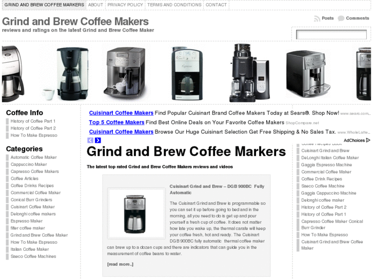 www.grindandbrewcoffeemakerssale.com