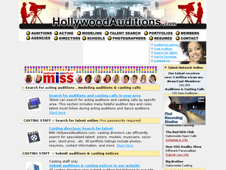 www.hollywoodauditions.com