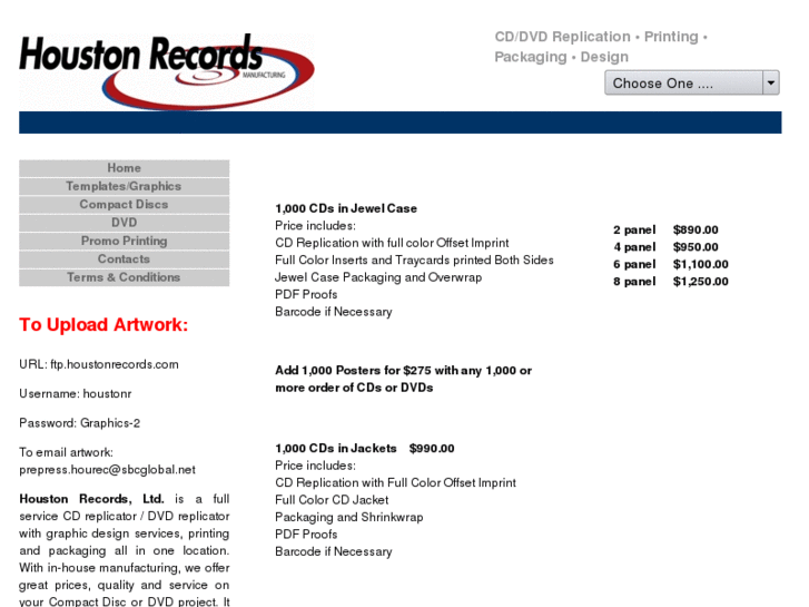 www.houstonrecords.com