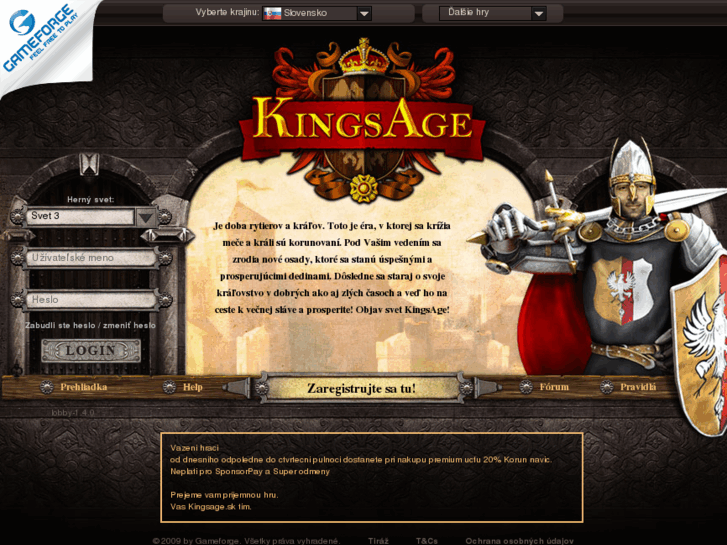 www.kingsage.sk