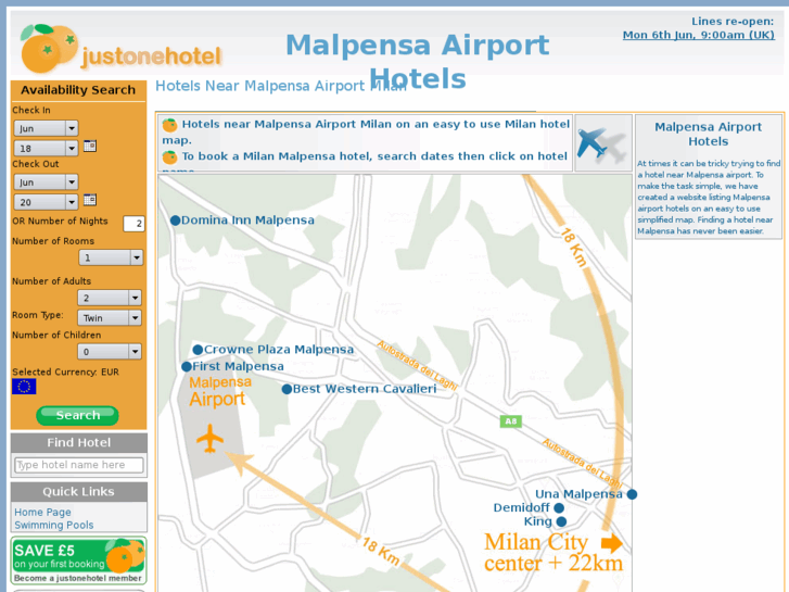www.malpensa-airport-hotels.com