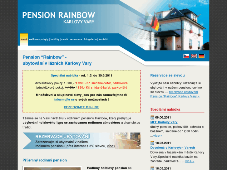 www.pensionrainbow.cz