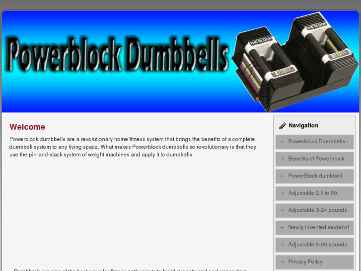 www.powerblockdumbbells.net