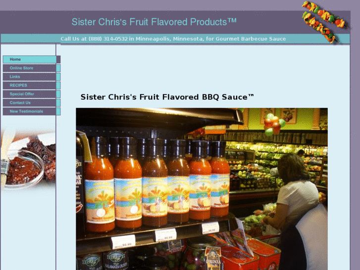 www.sisterchrisfruitybbqsauce.com