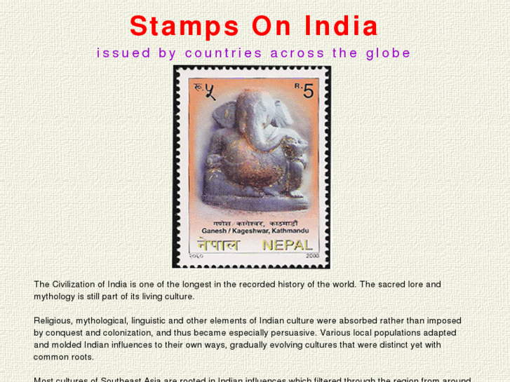 www.stampsonindia.com