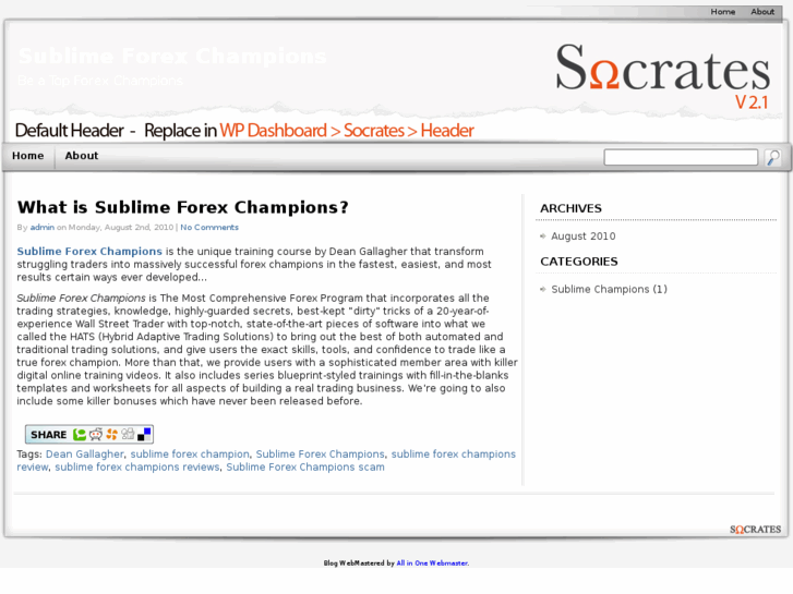 www.sublimeforexchampion.com