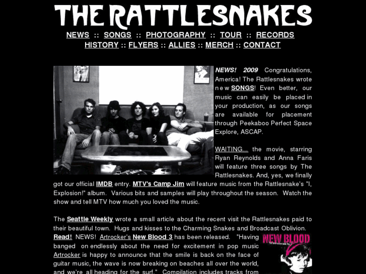 www.therattlesnakes.com