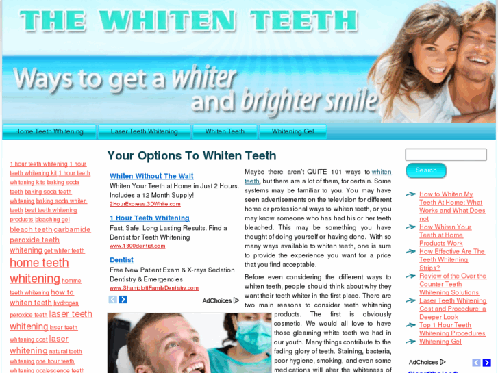 www.thewhitenteeth.com