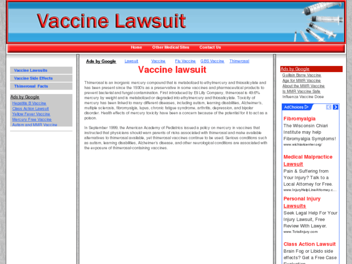 www.vaccinelawsuit.org