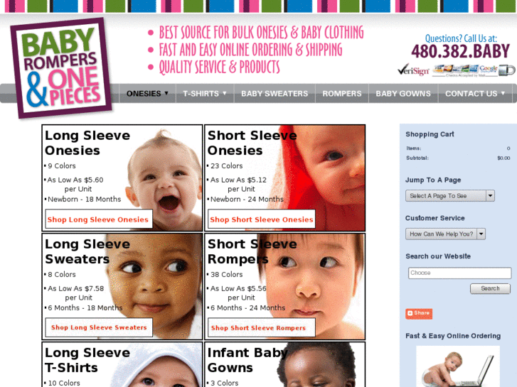 www.babyonesiesandrompers.com