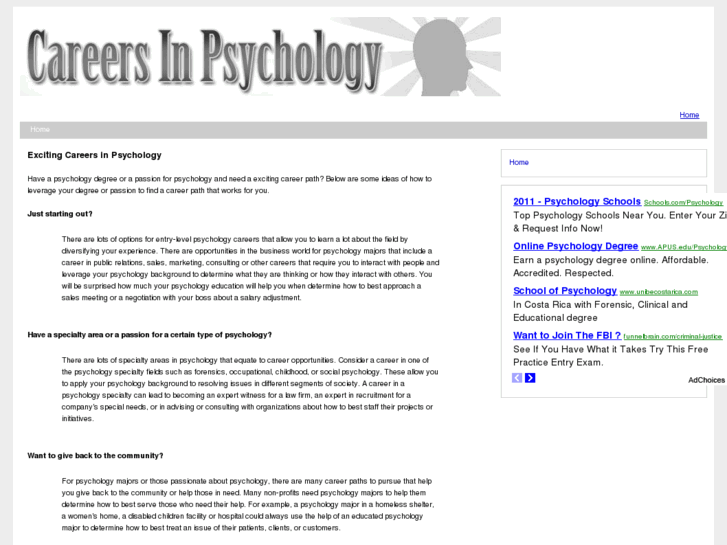 www.careersinpsychology.com