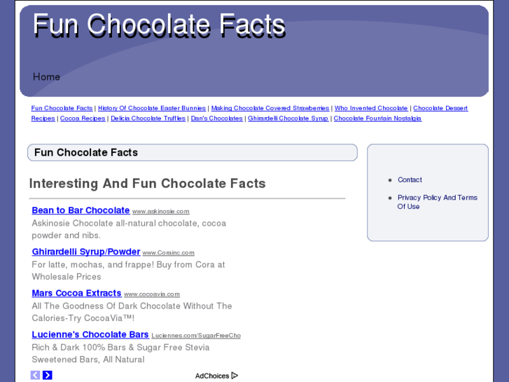 www.funchocolatefacts.net
