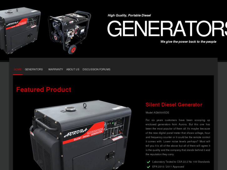 www.generators.co