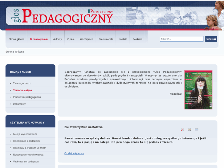 www.glospedagogiczny.pl