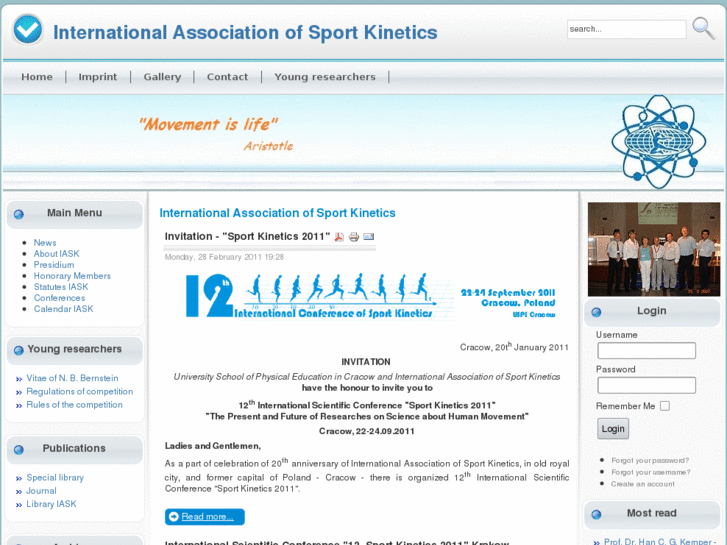 www.internationalsportkinetics.org