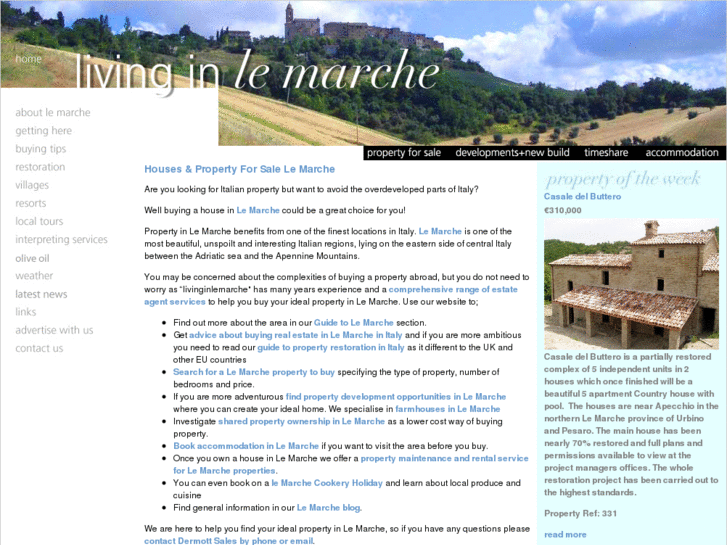 www.livinginlemarche.com