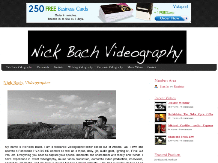 www.nickbachvideo.com