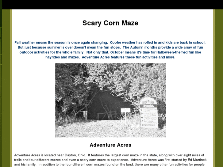 www.scarycornmaze.com