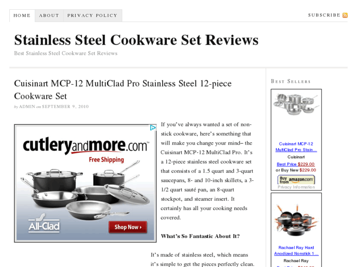 www.stainlesssteelcookwaresetreviews.com