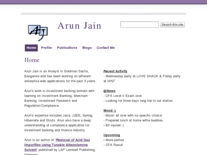 www.arun-jain.com