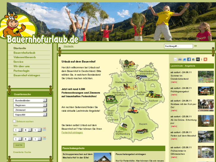 www.bauernhofurlaub.de