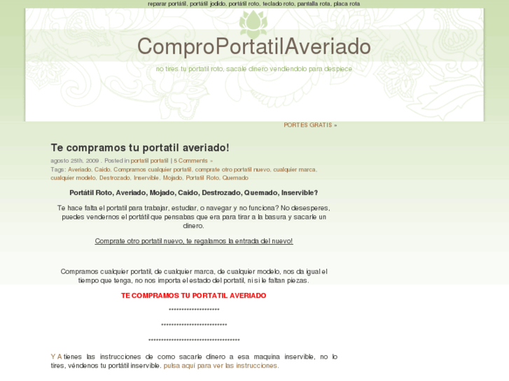 www.comproportatilaveriado.es